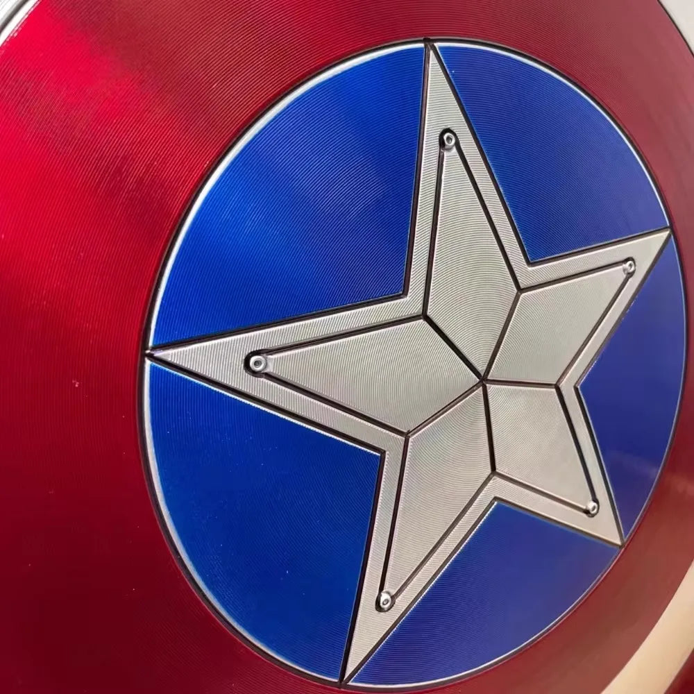 60cm Superhero Captain America Shield Premium Version Model Plastic