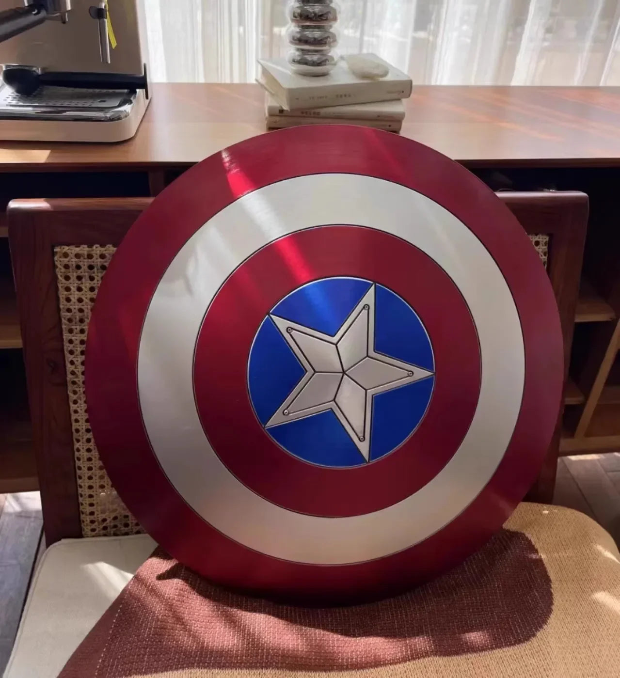 60cm Superhero Captain America Shield Premium Version Model Plastic