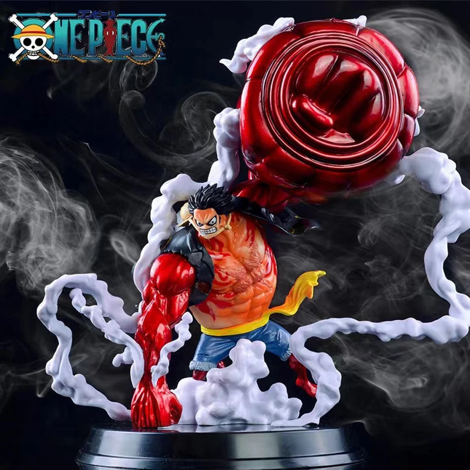25CM Anime One Piece Luffy Gear 4 Action Figure