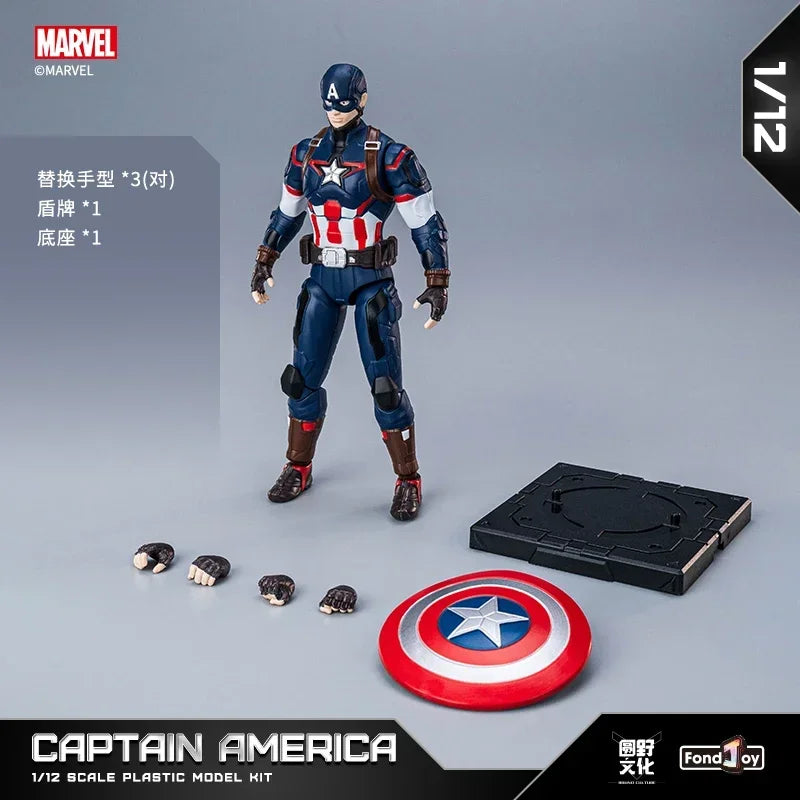 15cm Avengers Iron Man Mark50 Iron Spider man Thanos Hulk Captain America Action Figure