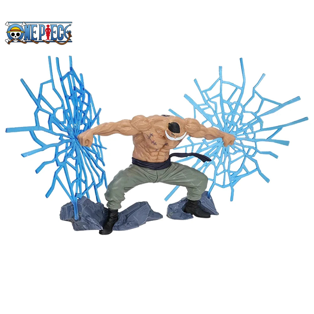 One Piece Edward Newgate Action Figure in Action