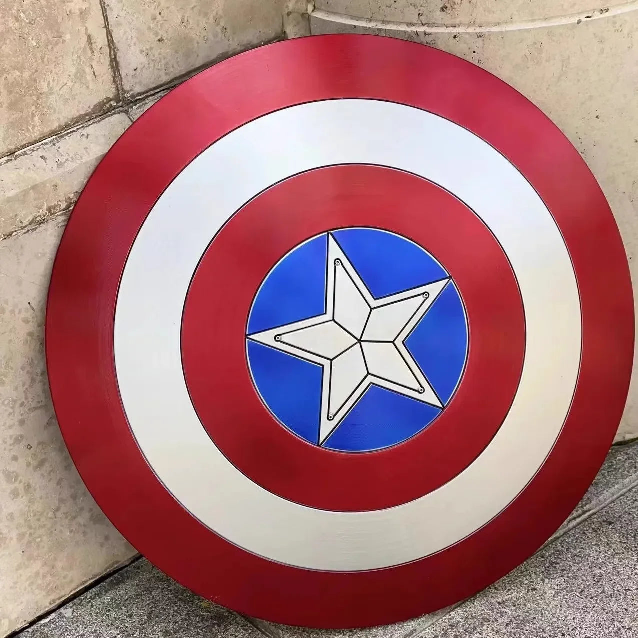 60cm Superhero Captain America Shield Premium Version Model Plastic