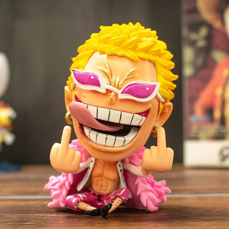 One Piece Luffy Sanji Ace Zoro Doflamingo Anime Hand-made PVC