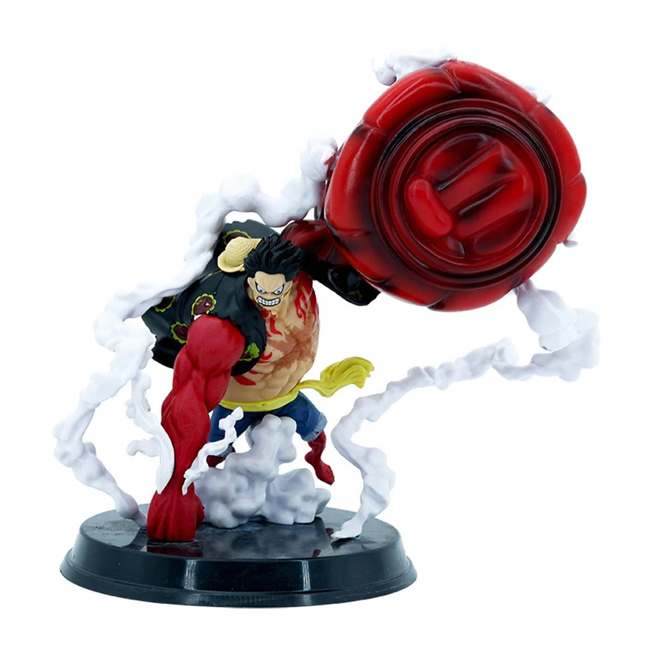 25CM Anime One Piece Luffy Gear 4 Action Figure