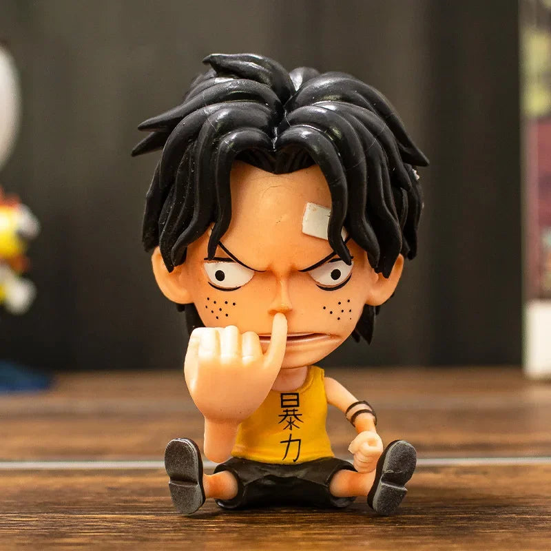One Piece Luffy Sanji Ace Zoro Doflamingo Anime Hand-made PVC