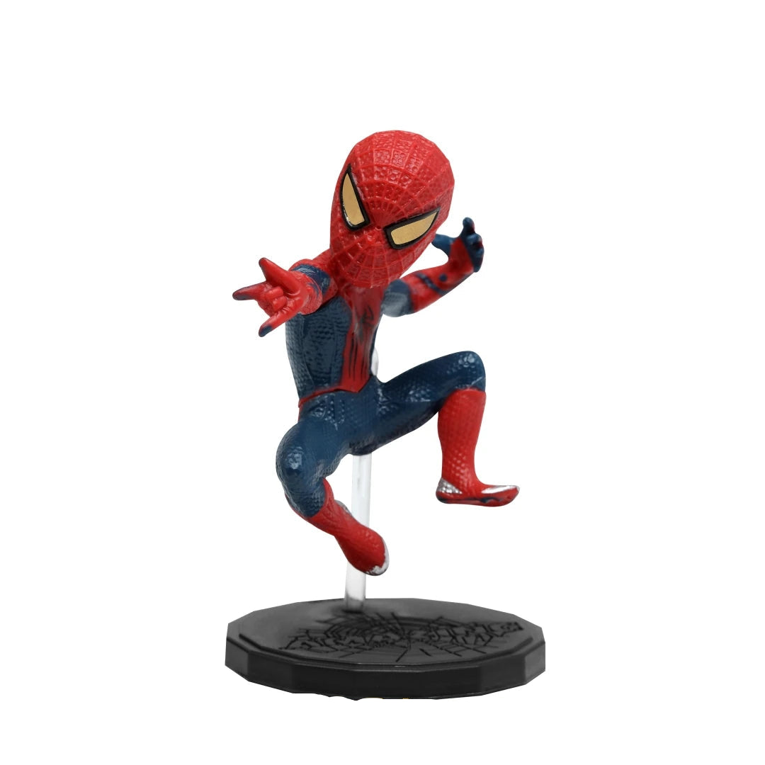 6-8 cm Marvel Spider Man series 4pcs/Set action figure