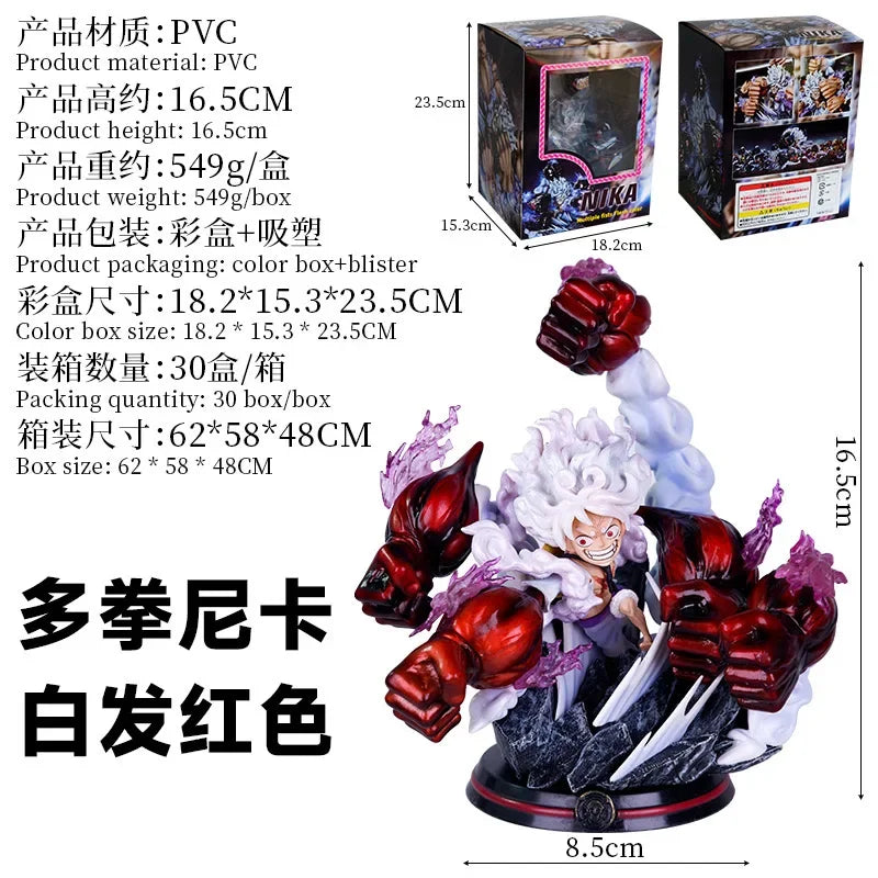 One Piece Anime Luffy Gear 5 actions