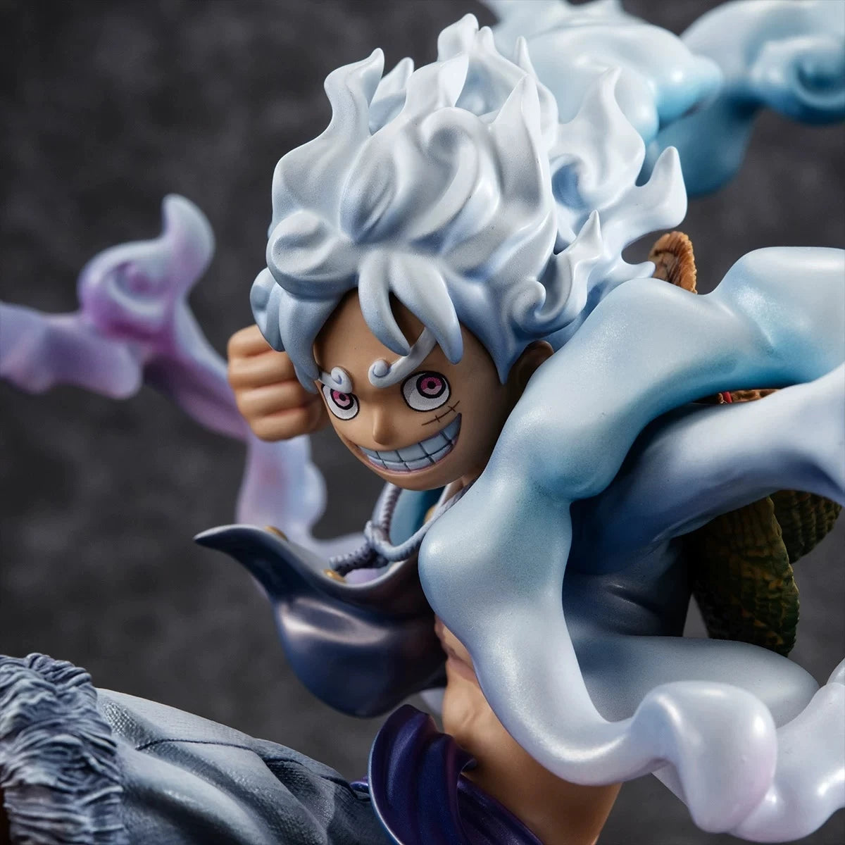 23cm Anime One Piece Figure Gear 5 Luffy Action Figure Sun God Nika Statue
