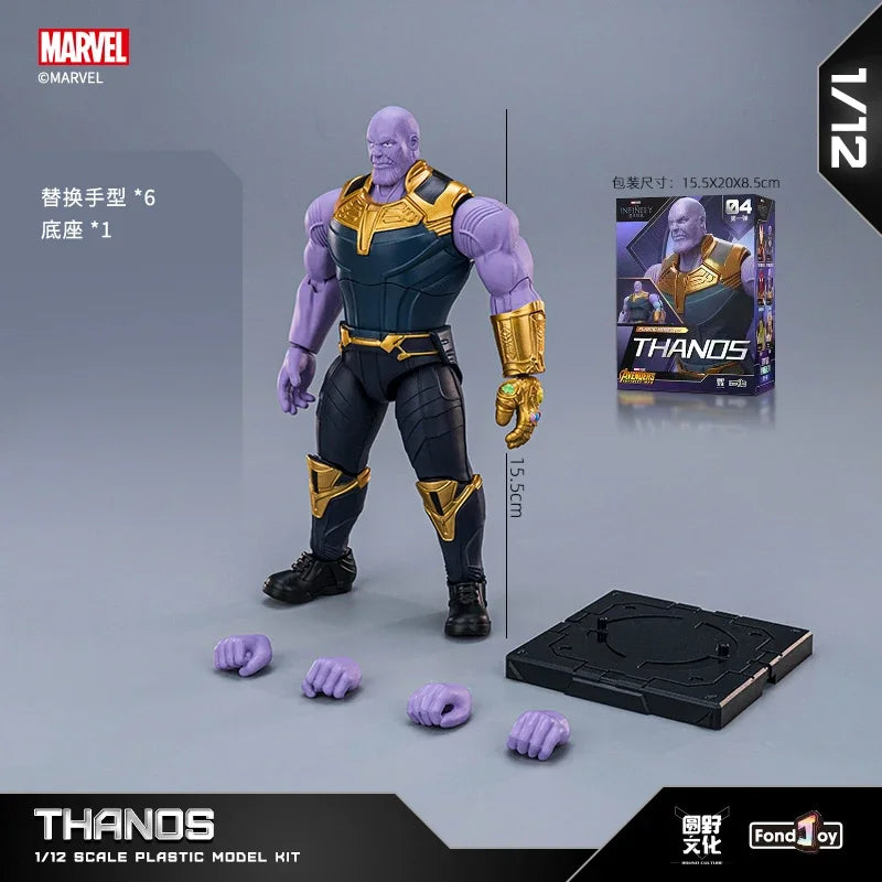 15cm Avengers Iron Man Mark50 Iron Spider man Thanos Hulk Captain America Action Figure
