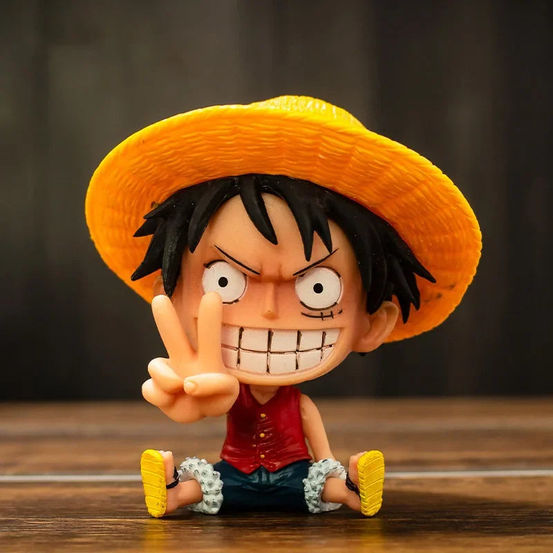 One Piece Luffy Sanji Ace Zoro Doflamingo Anime Hand-made PVC