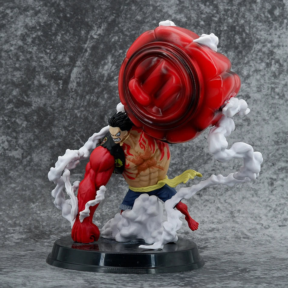 25CM Anime One Piece Luffy Gear 4 Action Figure