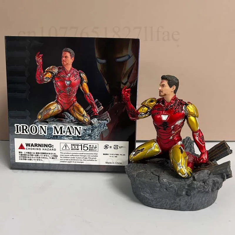 15 cm Marvel The Avengers 4 Kneeling Iron Man Snap