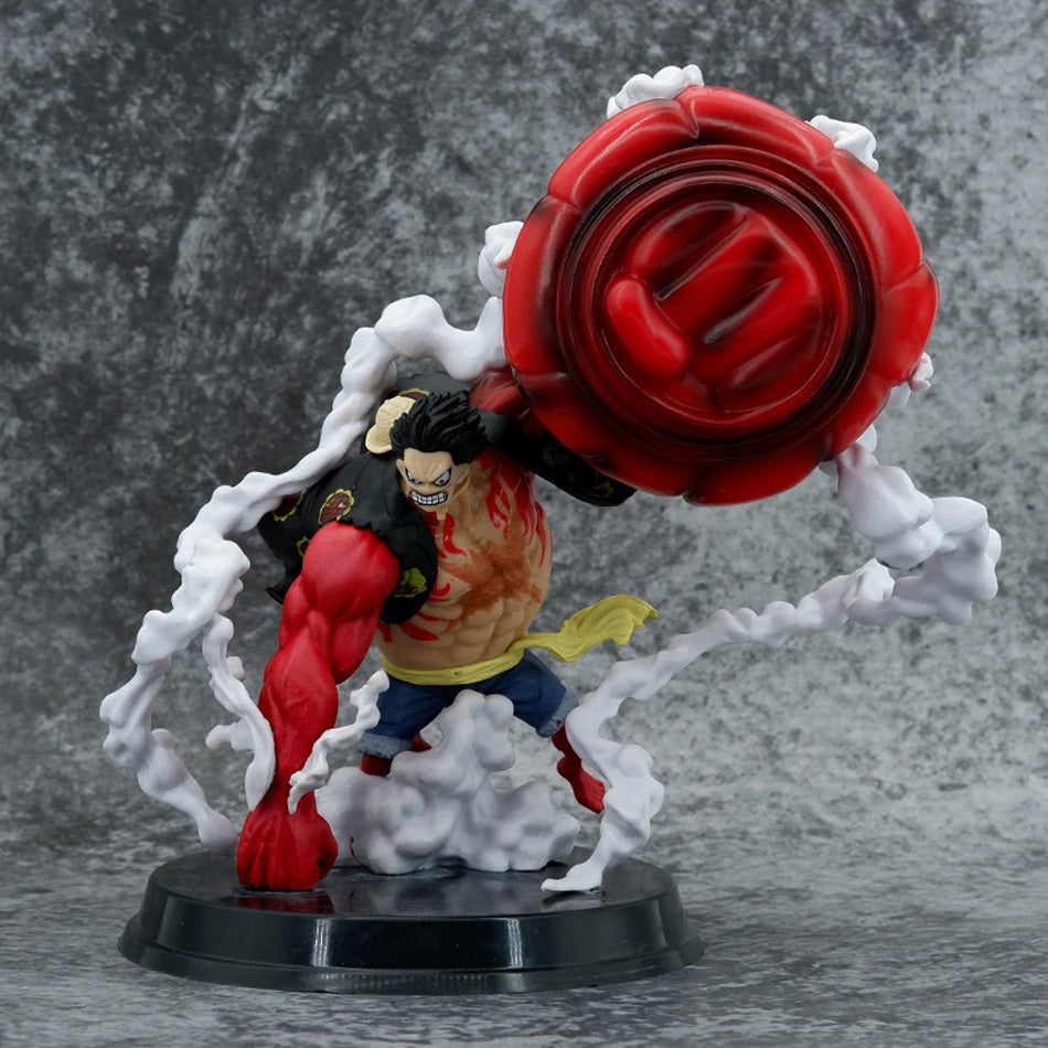 25CM Anime One Piece Luffy Gear 4 Action Figure